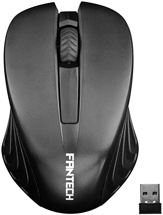 FANTECH W189 Wireless Office Mouse 2.4Ghz -1200DPI - 3 buttons - Battery Saving 6 Month - For PC/LAPTOP/MAC