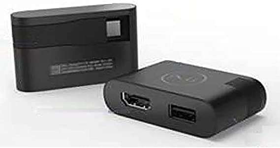 USB Type-C to HDMI/USB Type-A Adapter (DA20) Drop in The Box Component for: Dell XPS 15-9500 Laptop XPS 17-9700 Laptop, Precision 5550 Mobile Workstation, Precision 5750 Mobile Workstation