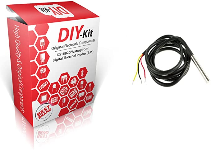 DIY-Kit DS18B20 Waterproof Digital Thermal Probe (1M)