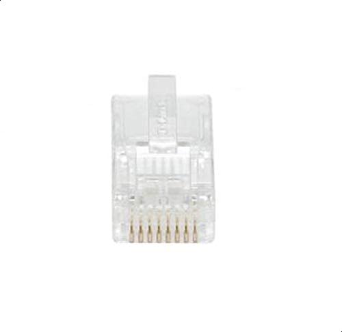 RJ45 Modular Plugs CAT6 Connectors Pack 100 pieces