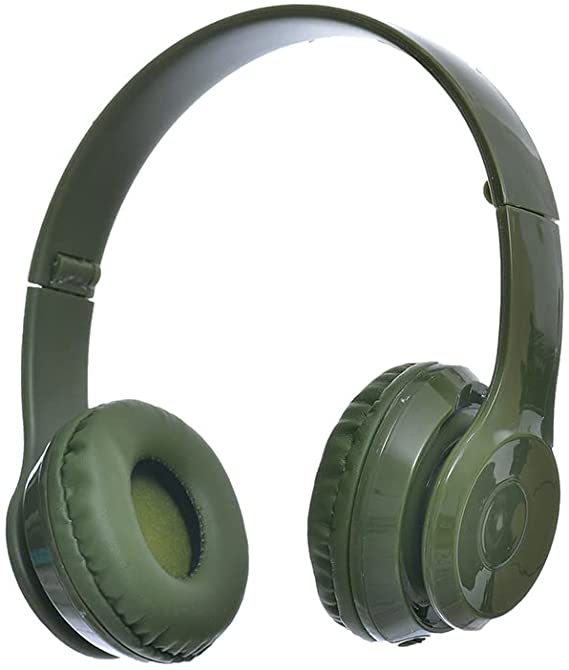 E100 Wired Stereo Headset -Green