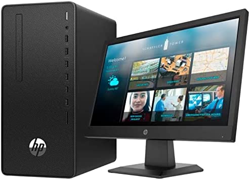 HP 290 G4 Microtower 1C6W9EA Intel Core i5-10500 10th 3.1 GHz, 12 MB cache 6 cores with Intel UHD Graphics 630, 4 GB DDR4-2666, 1TB USB KB + Mouse + HP P21B 21" LED Monitor (1 Box)