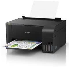 EcoTank L3110 Multifunction Ink Tank Printer With Print/Copy/Scan And Ink Tank System Black