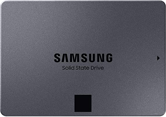 SAMSUNG 870 QVO 8 TB SATA 2.5 Inch Internal Solid State Drive SSD MZ 77Q8T0, Black, MZ-77Q8T0BW, Samsung T5