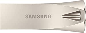 Samsung BAR Plus USB 3.1 Flash Drive 128GB 400MB/s Champagne Silver