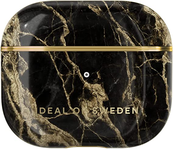 Fashion Airpods Case Gen 3 Golden Smoke Marble