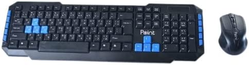 Wireless Keyboard & Mouse kit Point PT-880 - Black