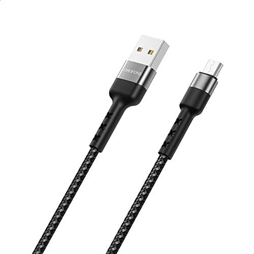 BOROFONE BX34 Advantage Micro USB Charging Data Transfer Cable - Black