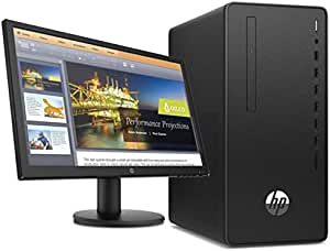 HP Pro 300 G6 Microtower 2T8E0ES Intel Core i5-10500 10th Gen 3.1 GHz 12 MB cache 6 cores with Intel UHD Graphics 630 4 GB DDR4-2666 1TB USB KB + Mouse + HP P22V 21.5" LED Monitor (1 Box)