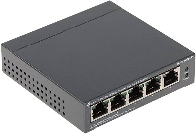 TL-SG1005P 5-port 10/100/1000Mbps desktop switch with 4 PoE ports