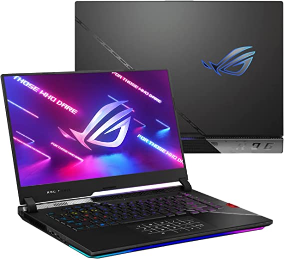 2022 ASUS ROG Strix Scar 15 G533ZM-ES93 (i9-12900H, 16GB RAM, 512GB NVMe SSD, RTX 3060 6GB, 15.6" FHD 300Hz 3ms, Windows 11) Gaming Notebook