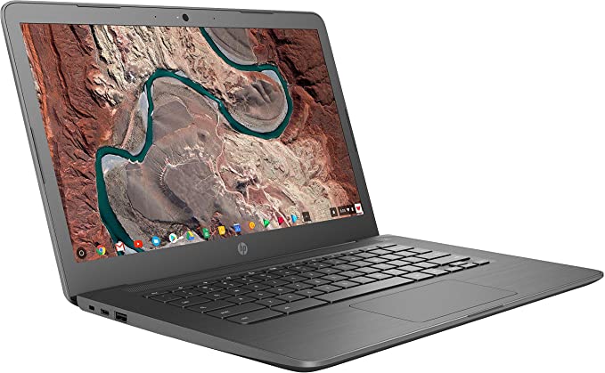 HP 14 Touch Chromebook 9+ Hour Battery Life 3.40lbs 32GB Storage (14-DB0025NR) Chalkboard Gray