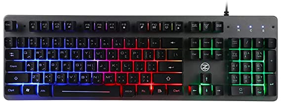 Techno Zone E4 Multi-Light, Multi-RGB Light, Waterproof and Shock Proof Metal with Anti-Ghosting