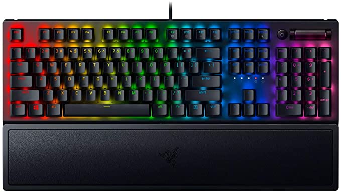 Razer BlackWidow V3 Mechanical Gaming Keyboard - Yellow Switch - Black