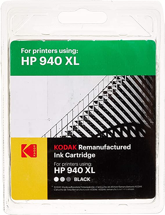 Kodak - Ink Jet Cartridge 940XL Black for HP Office Jet Pro 8000/8500