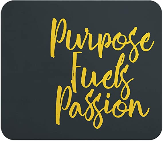 Loud Universe Purpose Fuel Passion Rad Rectangular Thick Flexible Mouse Pad