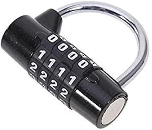 4 Dial Digit Number Combination Travel Security Safely Code Password Lock