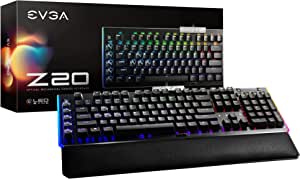 EVGA Z20 RGB Optical Mechanical Gaming Keyboard, Optical Mechanical Switches (Linear), 811-W1-20US-KR