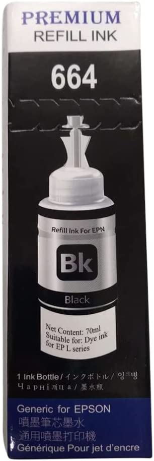 printer refill ink - black - 100 ml