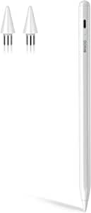 Mixoo Stylus Pen for iPad Pencil, Touchscreen Active Stylus Digital Pen, Magnetic Attach, 100% Compatible with All iPad Air/Pro/Mini iPhones, Samsung, Huawei, Google, Lenovo, LG, HTC & Android Tablets
