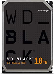 WD_BLACK 10TB Performance 3.5" Internal Hard Drive - 7200 RPM Class, SATA 6 Gb/s, 256MB Cache