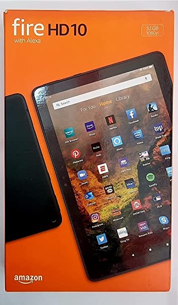 Fire HD 10 tablet, 10.1", 1080p Full HD, 32 GB, latest model (2021 release)