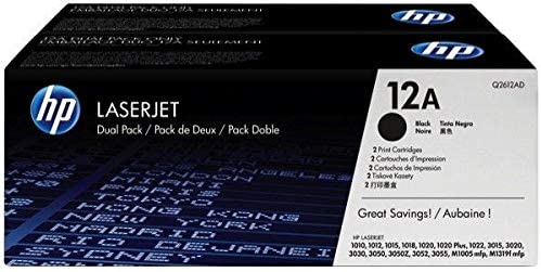 HP 12A Black LaserJet Toner Cartridge (Q2612A) | HP .