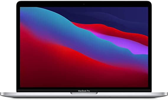 Apple 2020 MacBook Pro with Apple M1 Chip (13-inch, 8GB RAM, 512GB SSD Storage) - Silver - English KB