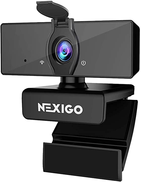 1080P Business Webcam with Dual Microphone & Privacy Cover, NexiGo N660 USB FHD Web Computer Camera, Plug and Play, for Zoom/Skype/Teams/Webex, Laptop MAC PC Desktop