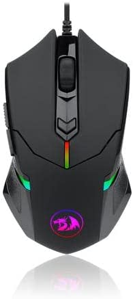 PSA 7200 dpi Wired Gaming Mouse, M601-RGB, CENTROPHORUS2 Redragon, Programmable Ergonomic Mouse for Desktop Laptop PC, COMPUTE & Stationery