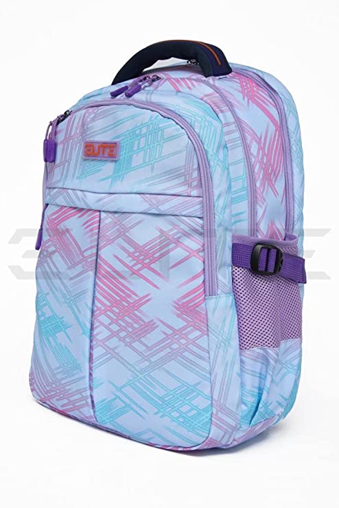 Elite Laptop Bags 15.6" 3 ZIPPER Back /Case blue - purple