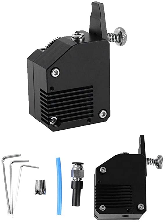 WXQ-XQ 3D Printer Parts, All Metal Right-Type BMG Extruder Dual Gear NF Bowden Extruder for Prusa I3 3D Printer Printer Accessories