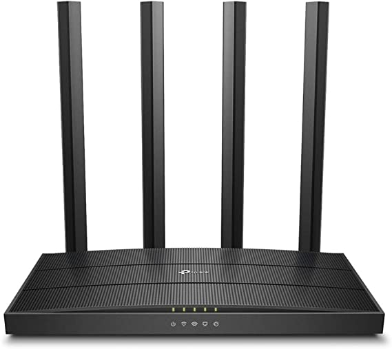 TP-Link AC1200 Wireless Dual Band Full Gigabit Wi-Fi Router, Wi-Fi Speed Up to 867 Mbps/5 GHz + 300 Mbps/2.4 GHz, 4+1 Gigabit Ports, Dual-Core CPU, Parental Control, Easy setup (Archer C6 V3.2)