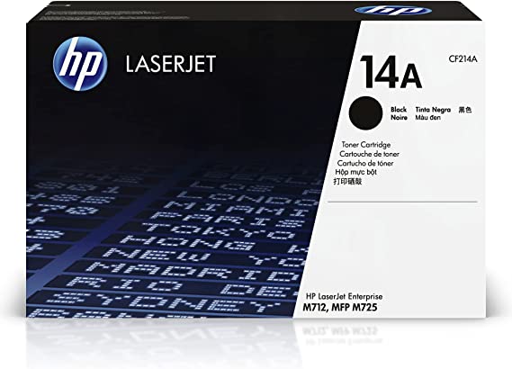 HP 14A Hewlett Packard Original LaserJet Colour Sphere Toner Cartridge, Black - CF214A