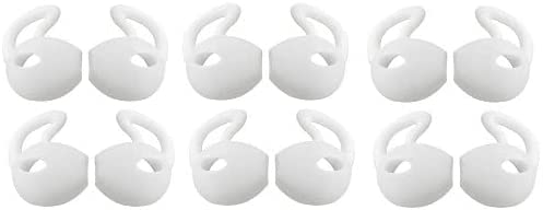 Compatible with Apple AirPods Headphones Headphones White - Clear (4)