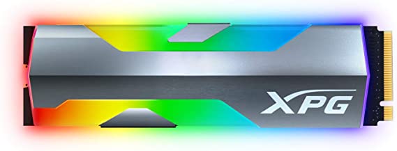 XPG SPECTRIX S20G 500GB RGB PCIe Gen3x4 NVMe 1.3 M.2 2280 2500/1800MB/s Internal SSD (ASPECTRIXS20G-500G-C)