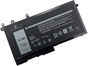 SERNN 3DDDG Replacement Compatible with Dell Latitude E5280 E5480 E5580 5280 5288 5290 5480 5488 5490 5491 5495 5580 5590 Precision 3520 3530 Series 049XH 45N3J 3VC9Y RRJDX 451-BBZP [11.4V 42Wh]