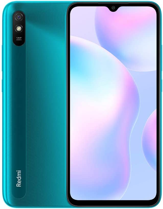 Xiaomi Redmi 9A Dual SIM Mobile Phone, 13 MP Camera, 6.53 Inch Touch Screen, 2 GB RAM, 32 GB, 4G LTE - Peacock Green