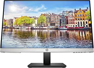 HP 23.8-Inch Ultra-Slim Led IPS Monitor -16:9 Fhd, Micro-Edge, Vesa Mount, Built-in Speakers, 75 Hz Refresh Rate, Hdmi, Display Port 1.2 and Vga Ports - HP 24Mh Display with Audio - 7Xm23Aa (Silver)