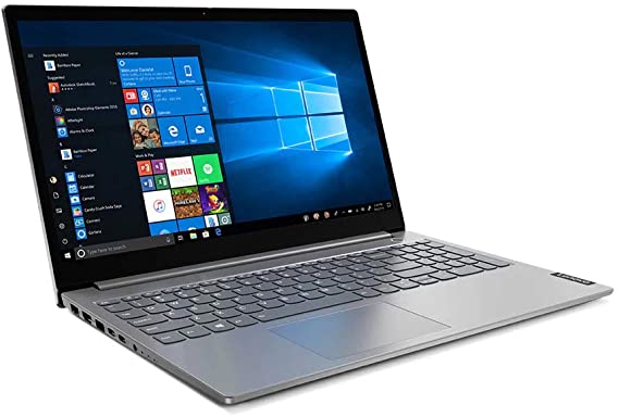 Lenovo ThinkBook 15 Laptop - intel 10th Gen core i7-10510U, 8 GB RAM, 1 TB HDD, AMD Radeon 620 2GB GDDR5 Graphic card, 15.6 inch FHD, Dos, Mineral Grey