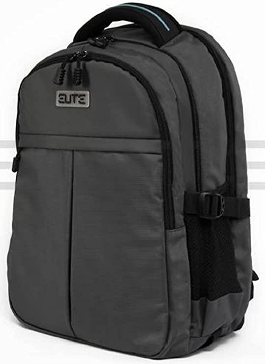 Elite Laptop Bags 15.6" 3 ZIPPER Back /Case Grey