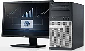 Dell Optiplex 9020MT Desktop, Intel Core i7 16GB RAM 1TB HDD, WIN 7 PRO with Media. Dell 18.5inch Monitor