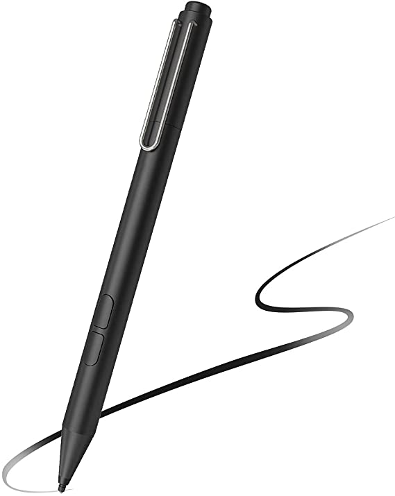 Uogic Stylus Pen for HP Laptops, 1024 Pressure Sensitivity, Palm Rejection, Flex & Soft HB Tip, for HP Specter X360 Envy X360 Pavilion x360 Spectre x2 Envy x3 Laptop