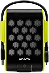 ADATA HD720 1TB HDD External Hard Drive, Shock Resistant, Water and Dust Resistant, Military Grade Certification, Green