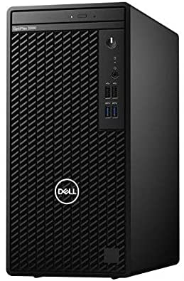 DELL OptiPlex 3080 Tower Intel Core I3 10100 - 4GB RAM - 1TB HDD - DOS - Black