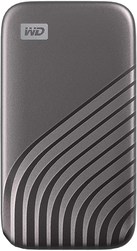 WD 500GB My Passport SSD - Portable SSD, up to 1050MB/s Read and 1000MB/s Write Speeds, USB 3.2 Gen 2 - Space Gray