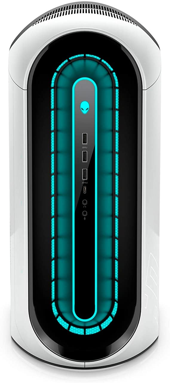 Alienware Aurora R12 RTX 3080 Gaming Desktop PC - NVIDIA GeForce RTX 3080 10GB GDDR6X, Intel Core i7 11700KF, 16GB HyperX Fury DDR4 XMP RAM, 1TB HDD + 512GB SSD, Lunar Light