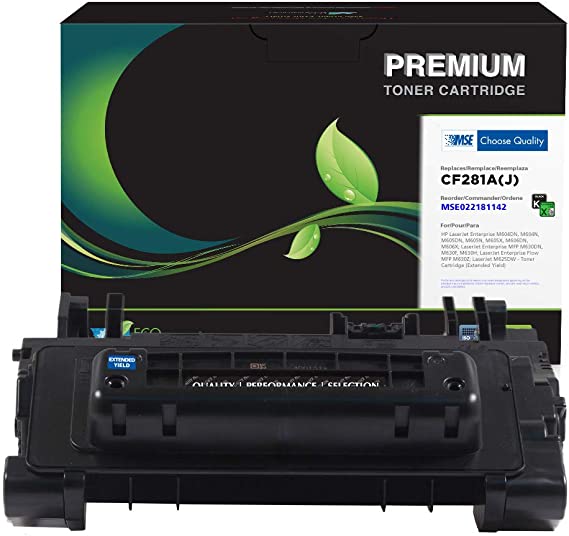 MSE Brand Remanufactured Toner Cartridge HP 81A Extended Yield CF281A(J) Black