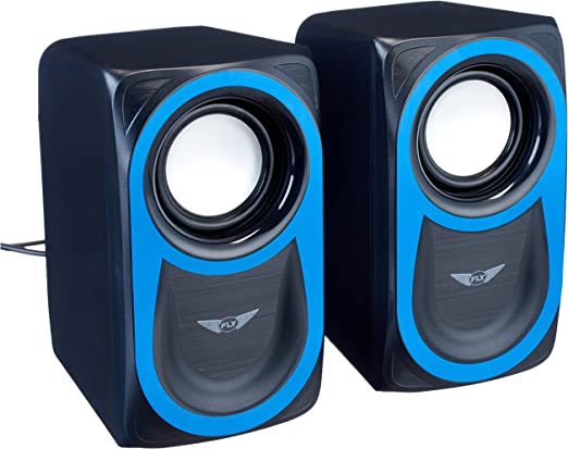 Fly X5 USB Multimedia Speaker - Black/Blue