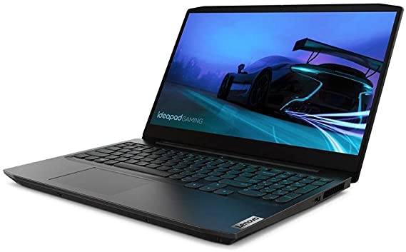 Lenovo IdeaPad Gaming 3 Laptop - Intel 10th Gen Core i7-10750H, 8GB RAM, 512GB SSD, NVIDIA GeForce GTX 1650 4GB GDDR6 Graphics, 15.6" FHD IPS 120Hz, Blue LED Backlit Keyboard, Windows 10 - Black